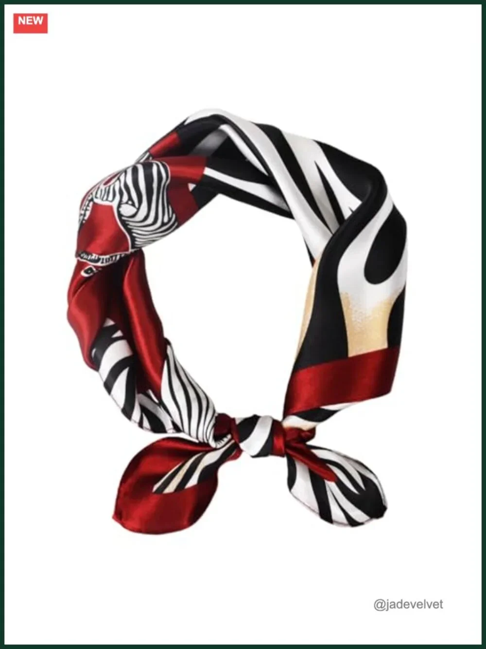 100% Mulberry Silk Neck Scarf 21